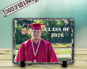 Photo Slate Plaque with Plastic Feet