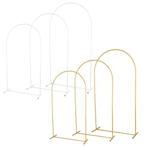 Metal Arch Backdrop Stand Set: Wedding, Party, Birthday Decoration