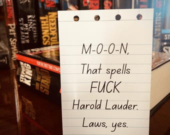 The Stand (Stephen King Lesezeichen) - Nick und Tom's Note | Nick Andros | Tom Cullen | Harold Lauder | Randall Fähnchen | Grauen