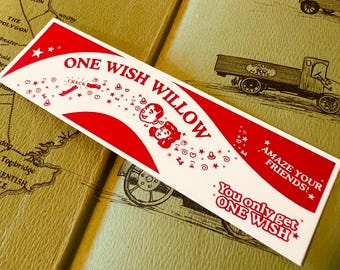 Obsession - One Wish Willow Bookmark | Horror Film collector | Horror Collectible