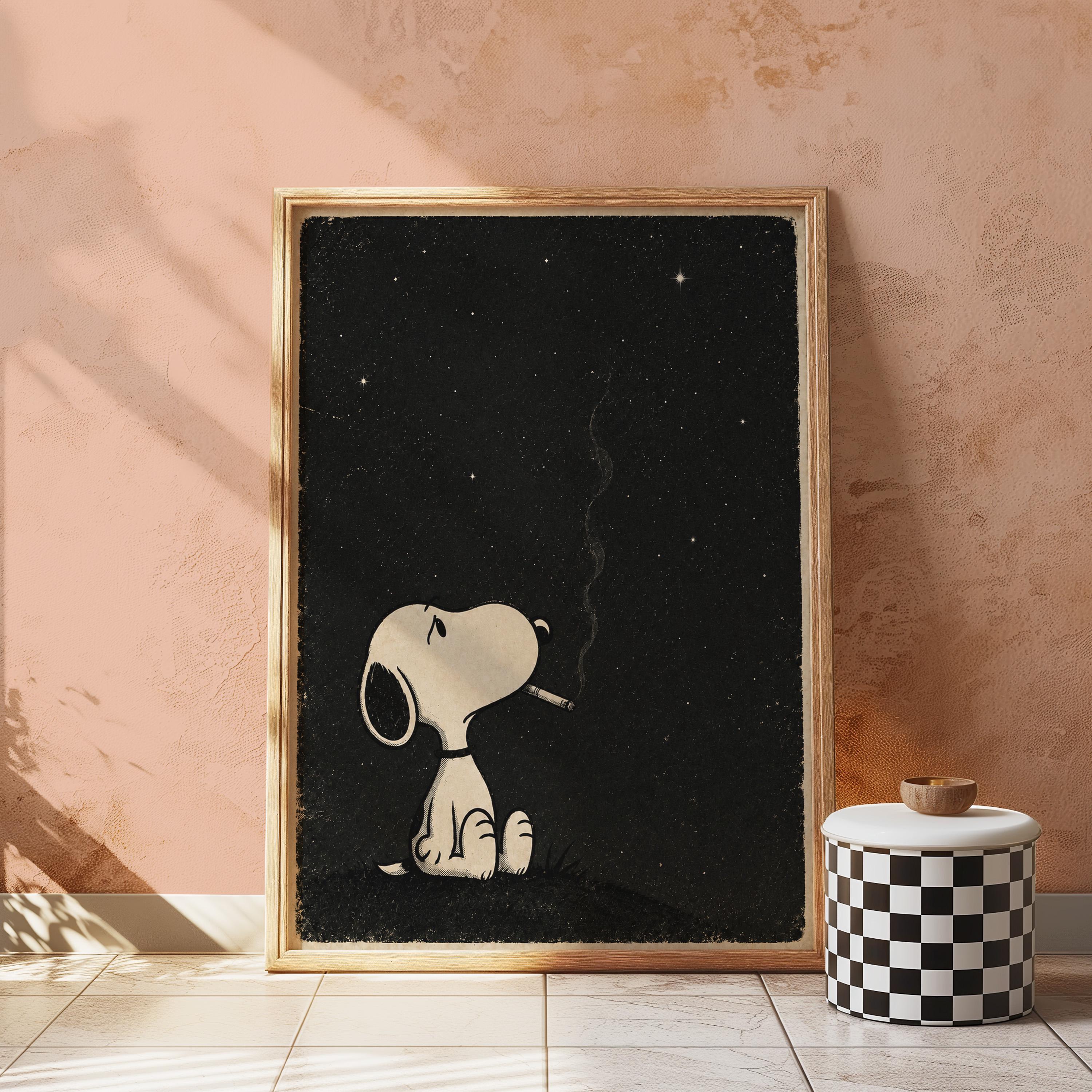 snoopy smoking cigarette a Awesome Peanuts Snoopy Have A Cigar Welcome To The Machine T-Shirt Snoopy Marlboro ween mister richard