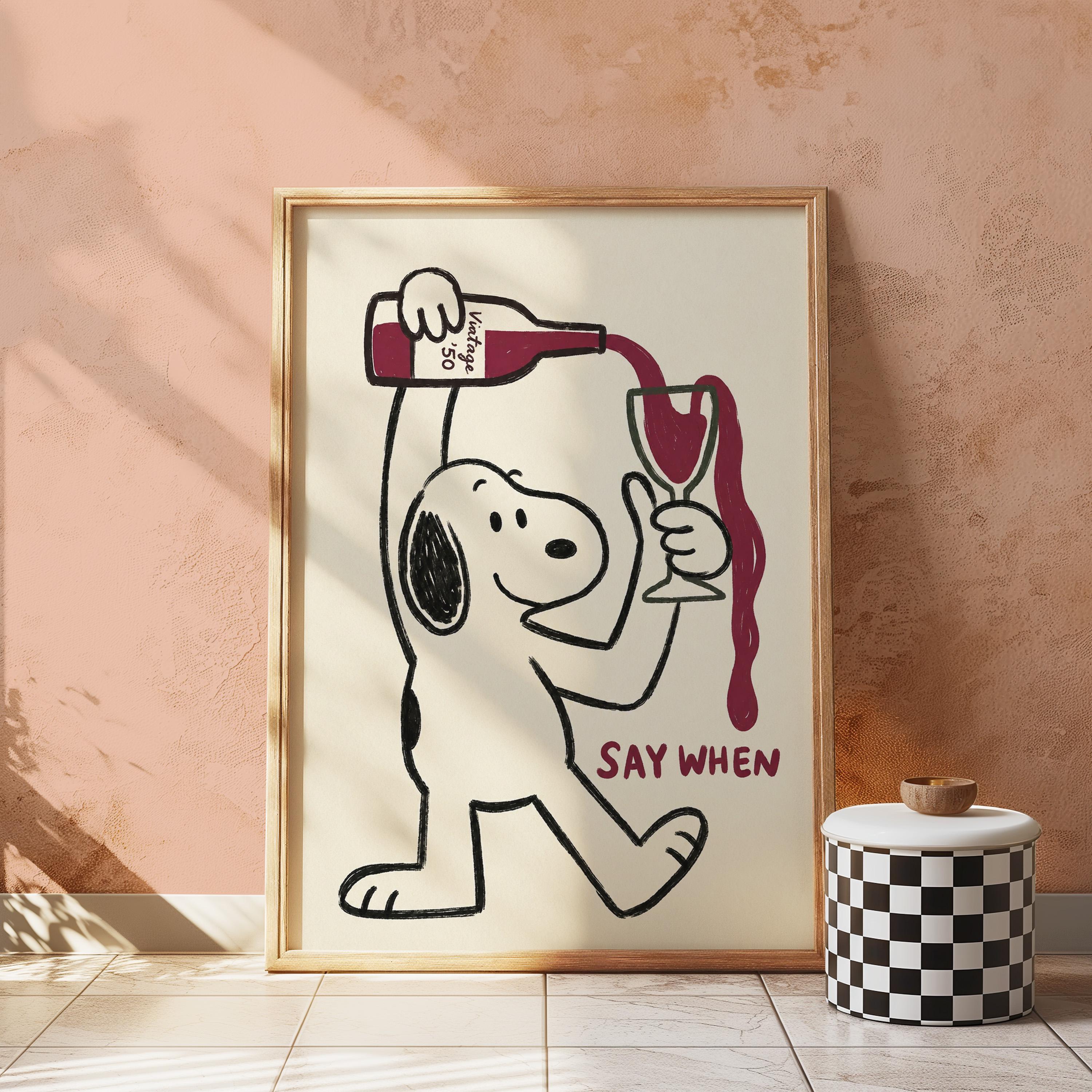 Snoopy Smoking