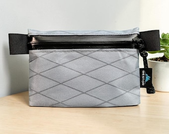 Xpac Weatherproof Expandable Ditty Pouch for Backpacking, Hiking, Thru-Hiking, Camping & Trail Goodies