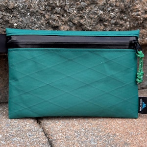 X-Pac Zipper Pouch – Ultralight Weatherproof Travel Organizer, Hiker Wallet, Passport Holder & Backpacking Gear Essential