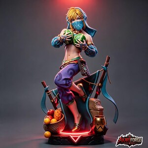 Link Bust STL-model: Legend of Zelda-figuur (digitale download)