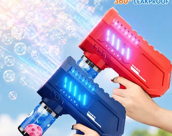 Electric Bubble Blower Toy | Automatic Bubble Maker | Fun Outdoor Play Toy | Party Favor Gift | Bubble Machine for Kids