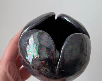 Wabi Sabi Rustic Ceramic Whimsy Vase
