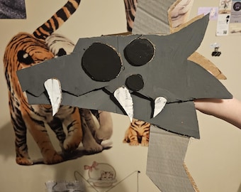 Horror dragon puppet (please read description)