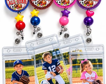 Grandma's Little ALLSTAR Photo Clip! Show off that adorable lil' athlete in your life!