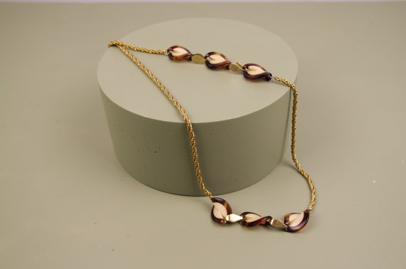 Vintage Wilma Spagli Necklace / Gold 
