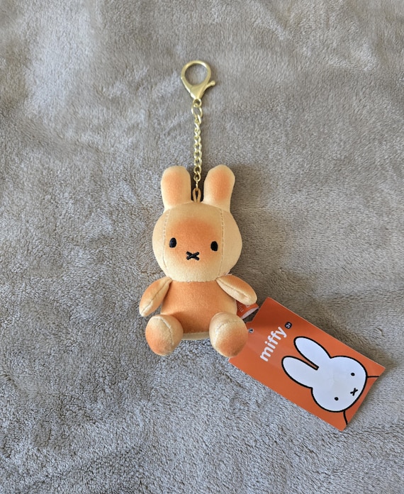 Miffy Baked Bread Plush Keychain Cute Bunny Bag Charm