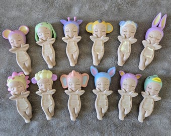 Sonny Angel Hippers Dreaming Series Sleeping Babies Hippers Decorative Mini Figures