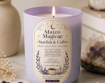 Starfish & Coffee (Prince Inspired Themed)Coffee  Vanilla Cream Sandalwood