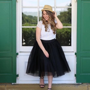 Bethany Custom Made Ladies Tulle Skirt image 1