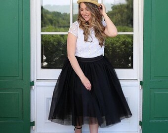 Bethany - Custom Made Ladies Tulle Skirt