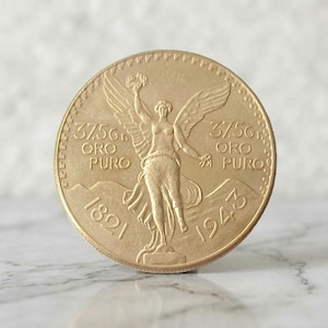 1943 Mexican Coin - Etsy