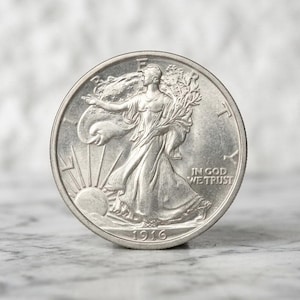 1916 s walking half dollar - Etsy 日本