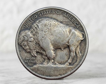 1840 Buffalo One Dollar Silver Coins, Old US Commemorative Coin Collection, Rare American Collectible Coins for Collectors