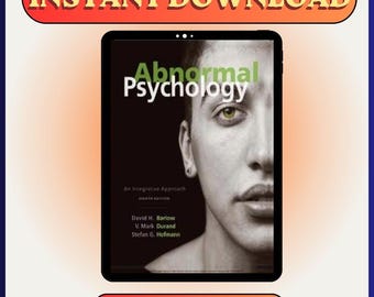 Abnormal Psychology Ebook: Integrierter Ansatz - Digitales PDF