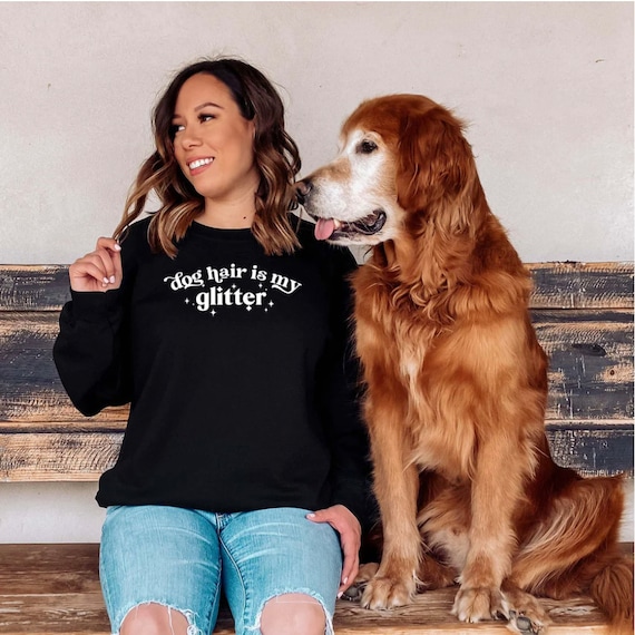 Dog hair sweater top