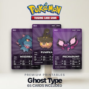 Ghost Type Card Binder - Etsy