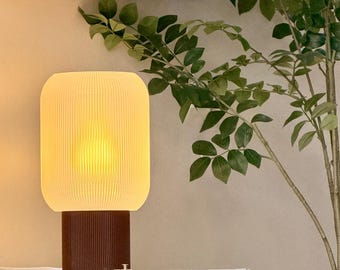 3D Printed Cloud Lamp – Nursery Night Light, PLA Filament Table Lamp (16ft Cord)
