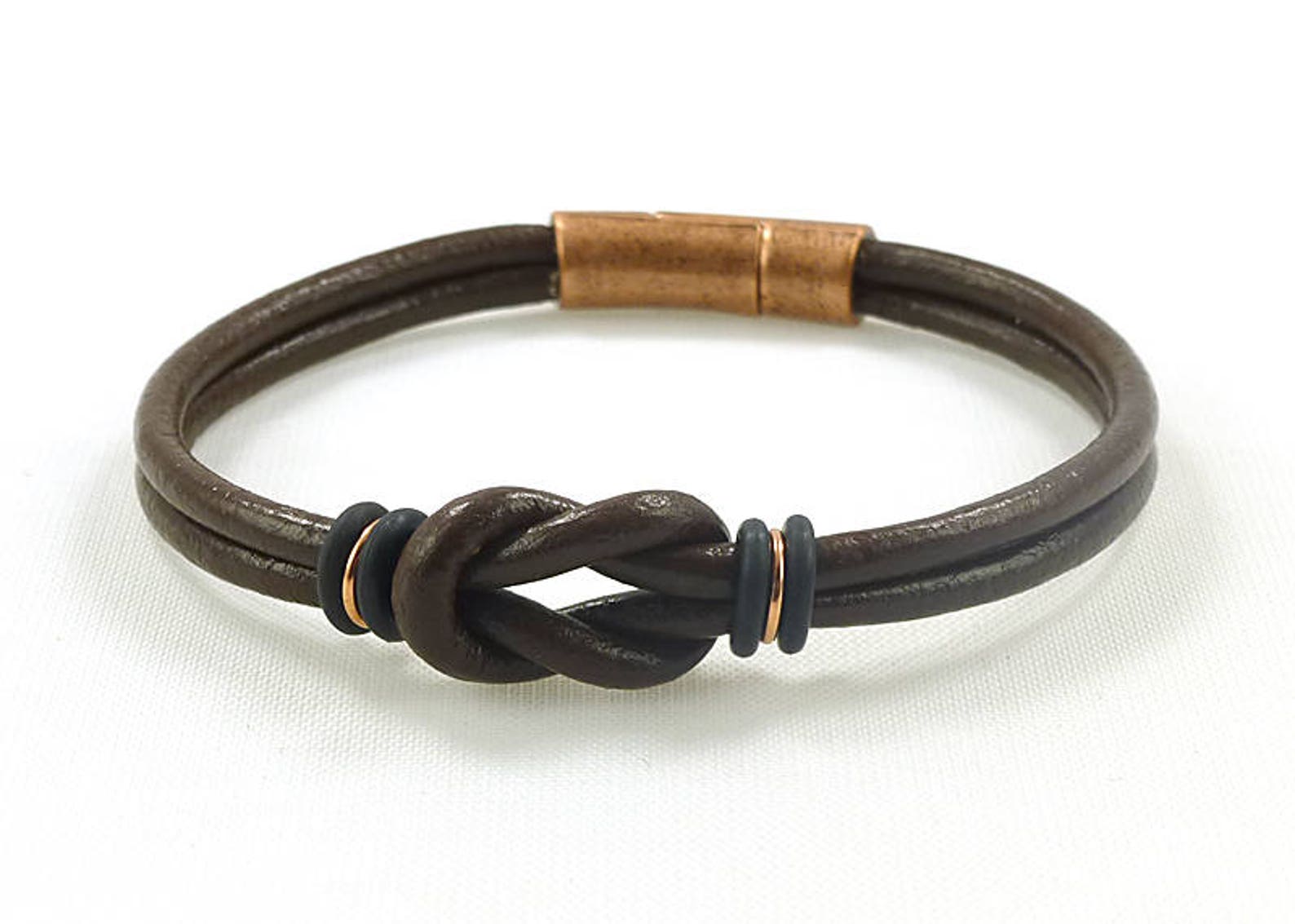 Best Selling Celtic Bracelet Unisex Bracelet Mens Brown Etsy