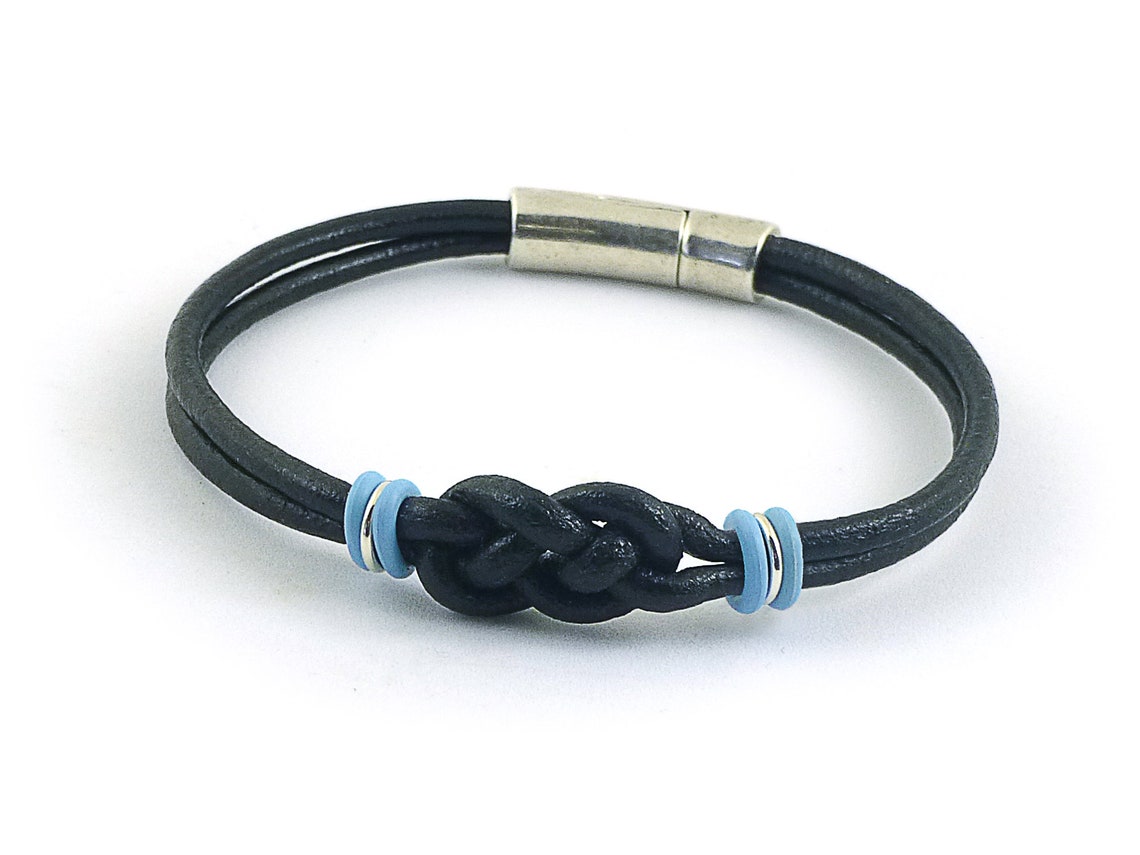 Cancer Awareness Bracelet Mens Prostate Bracelet Double Love | Etsy