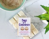 Cinnamon Roll Wax Melts Cinnamon Bun Candle Melts Natural Soy Wax Bakery Scented Wax Tarts Housewarming Gifts Wax Cubes