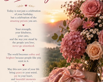 Birthday Greeting Card
