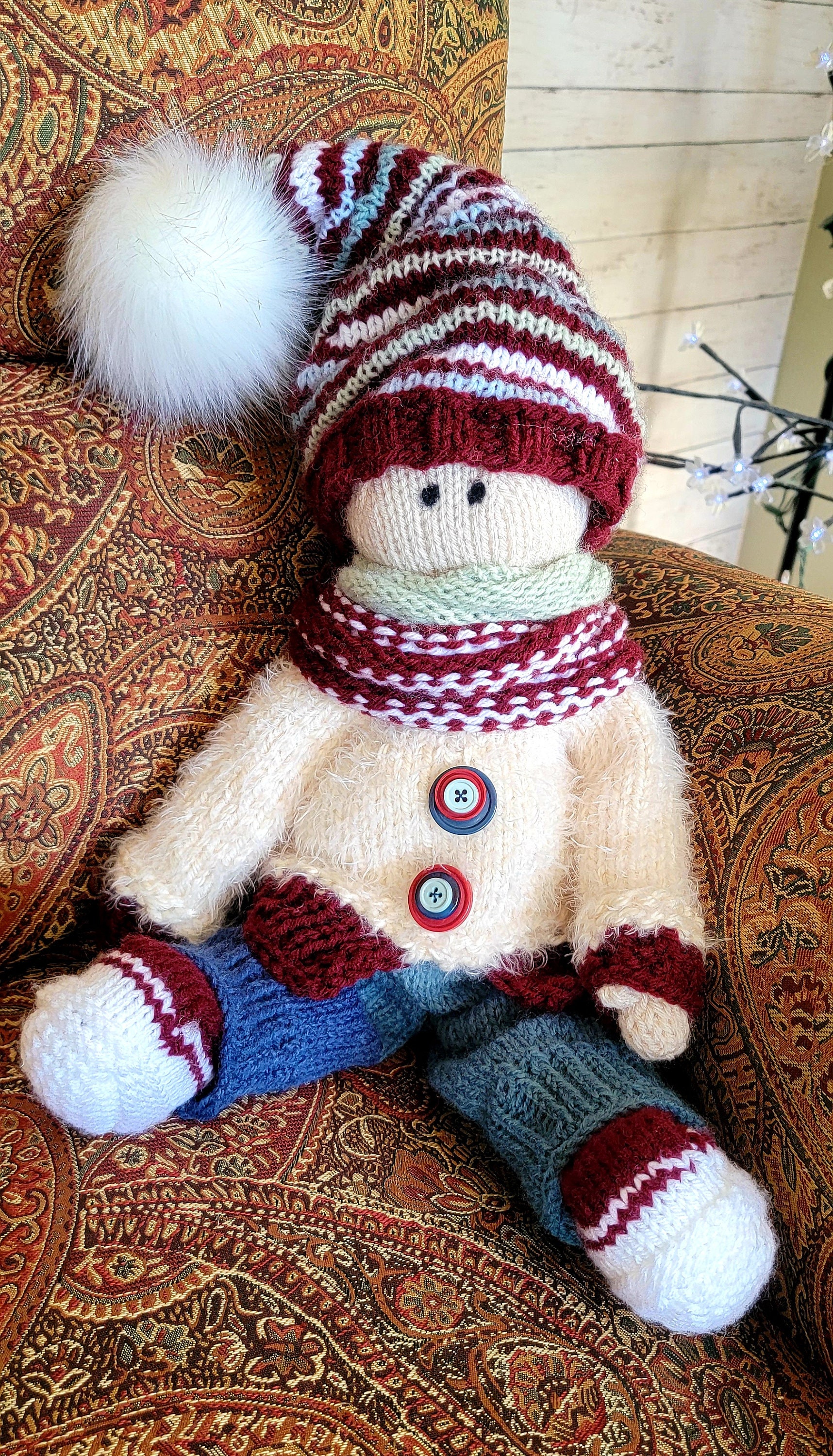 Knit Pattern for 15inch Ragdoll Knitted Doll PATTERN Download | Etsy