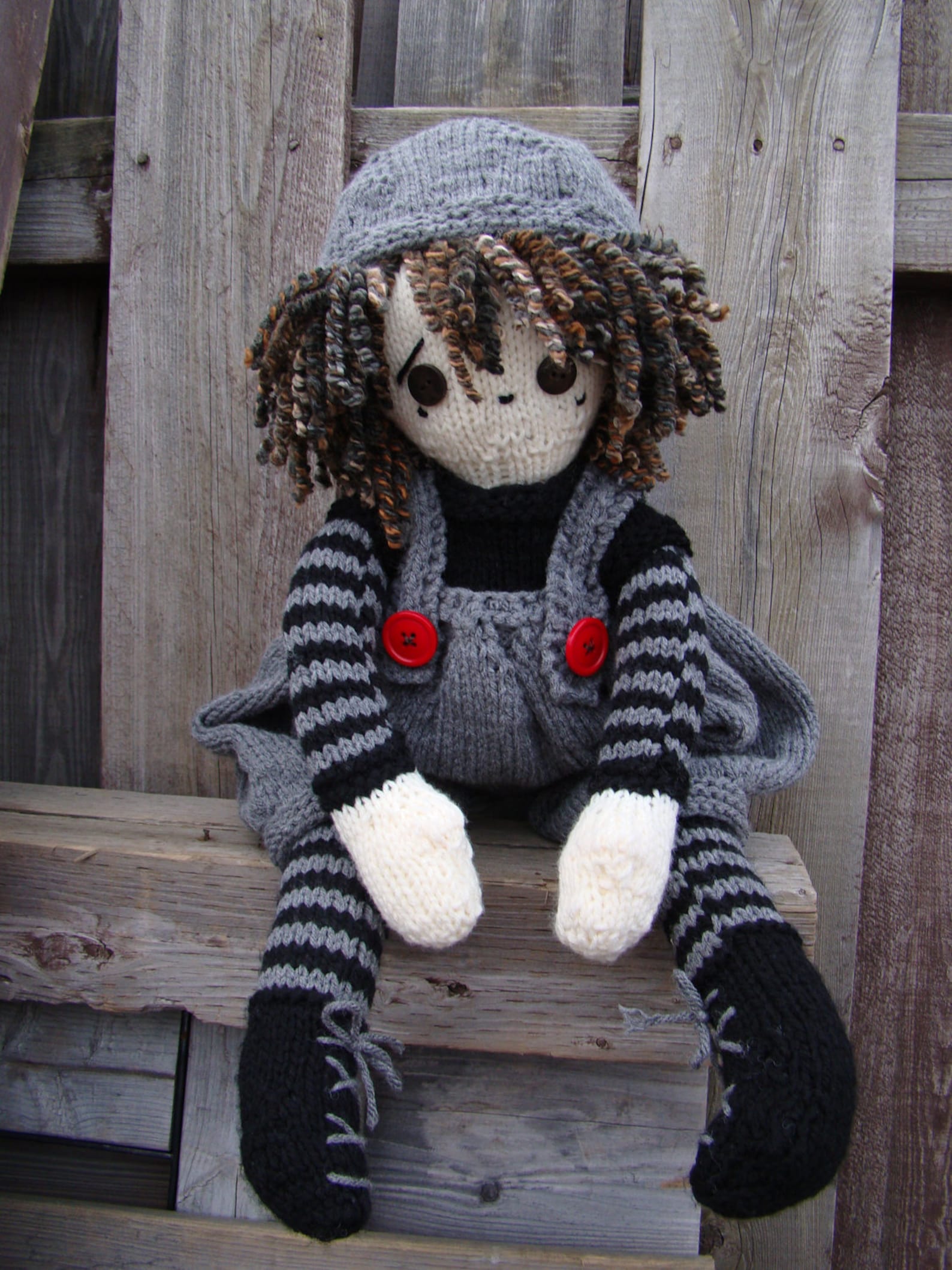 Pattern for raggedy Ansen Raggedy Lottie Etsy