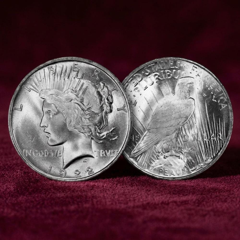 1922 liberty dollar - Etsy 日本