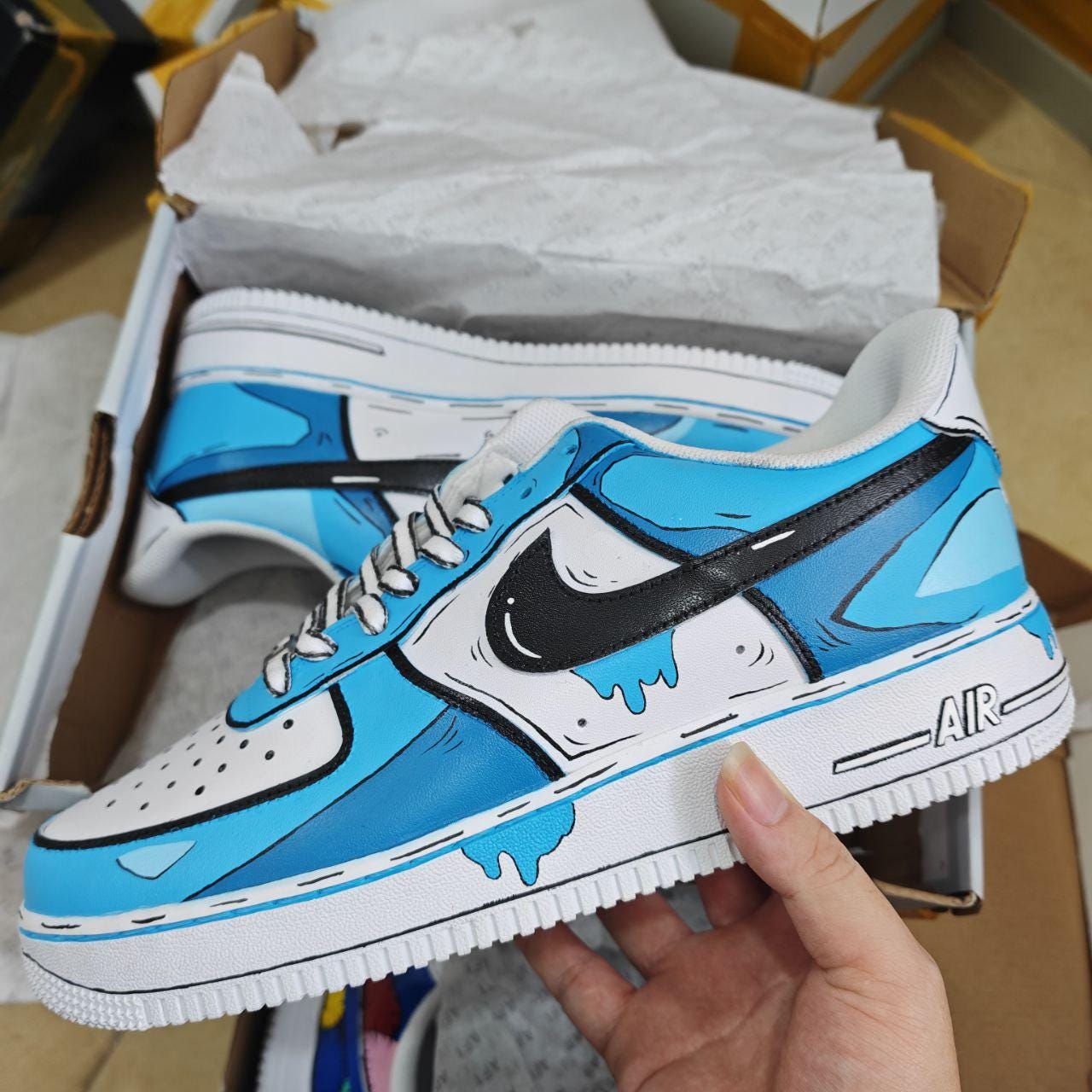 Custom nike air force 1 cartoon - Etsy 日本