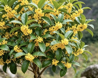Sweet Osmanthus Bare Root Tree, Fragrant Flowering Shrub, Live Garden Plant