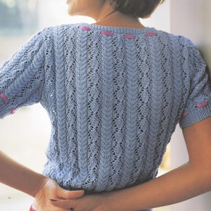 Ribbon Knit Top - Etsy