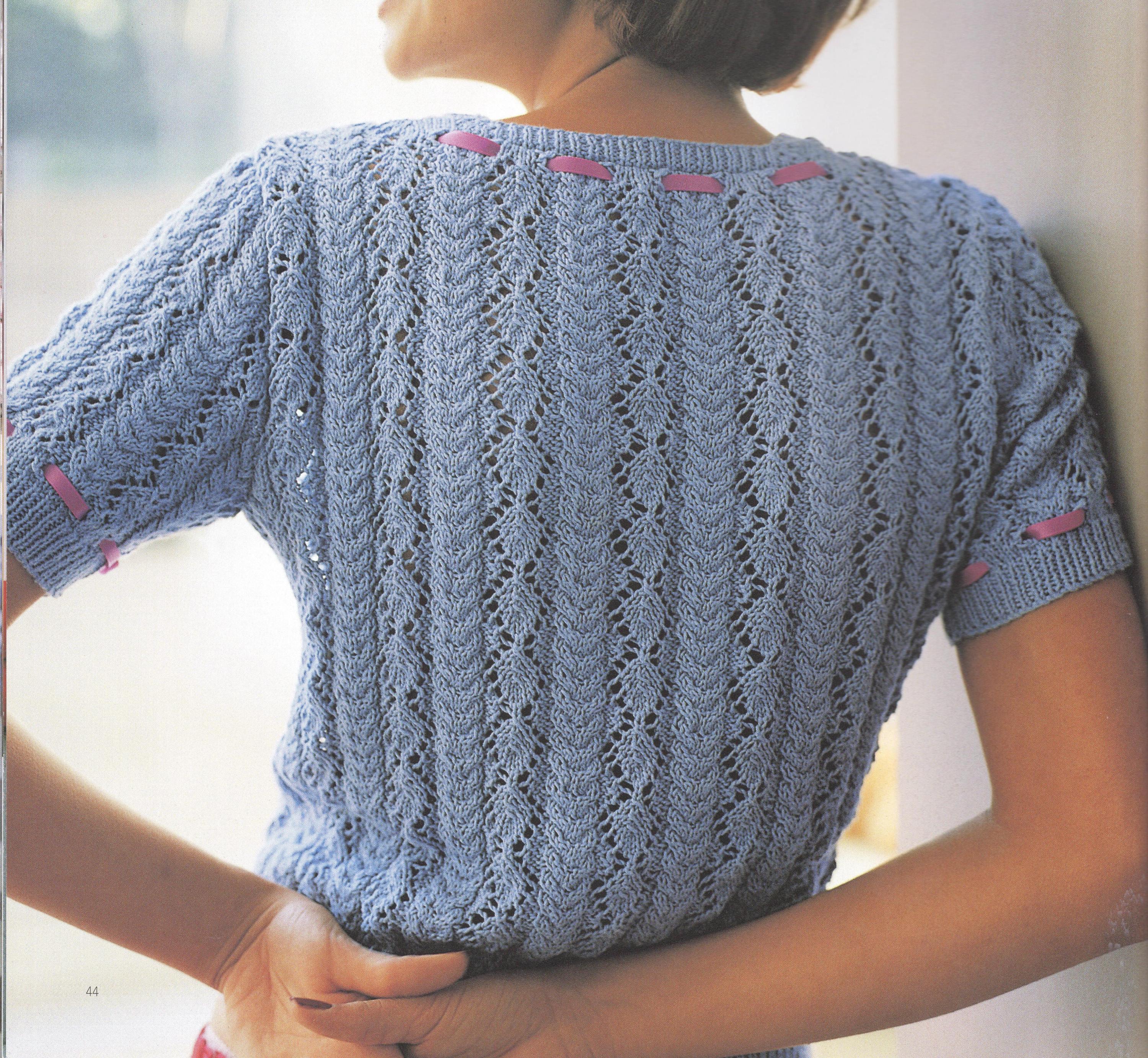 Ribbon Knit Top - Etsy