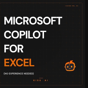 Microsoft Copilot para Excel / Fórmulas de IA y análisis de datos / Descarga digital