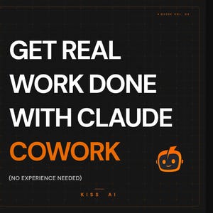 Claude Cowork-guide | Automatisera verkligt arbete med AI | Digital nedladdning