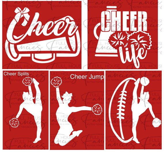 Cheerleader Stencils Etsy