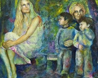 Oil Painting: Life's Path
