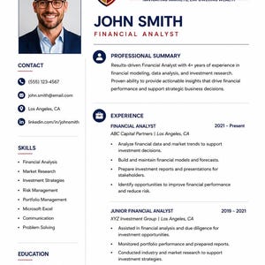 Professionell CV-mall | Word och Google Dokument | Personligt brev | Direktnedladdning