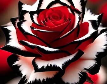 Weiße Blutrose Samen - Duftende mehrjährige Rosenblüten