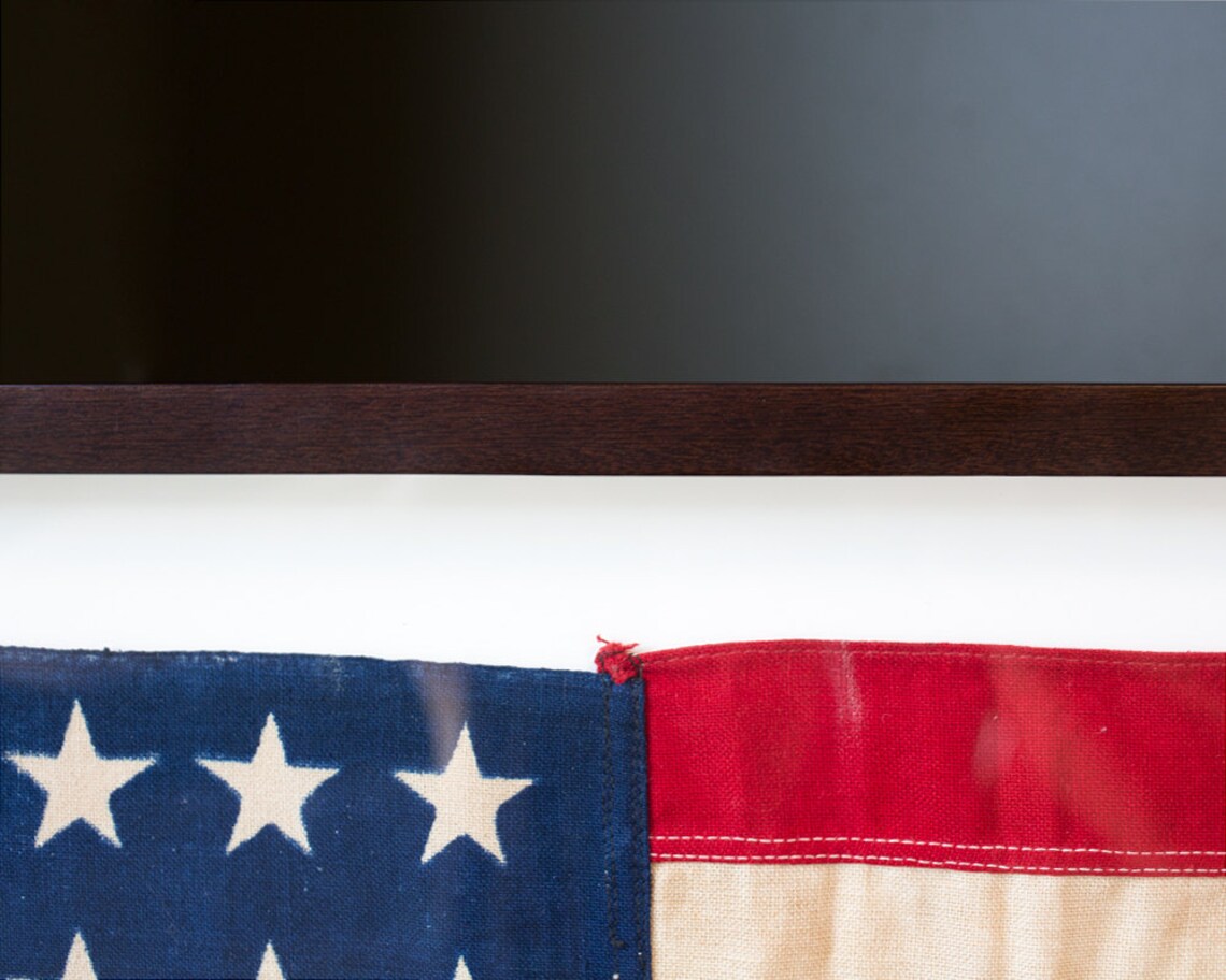 Vintage American Flag / 1940's / Framed Original 48 Star Etsy