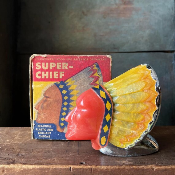 1950s Super Chief Illuminated Hood & Radiator Automotive Ornament