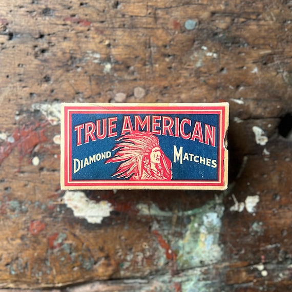 US広告入マッチケース／1800年代／真鍮製／ノベルティ／Match Safe US