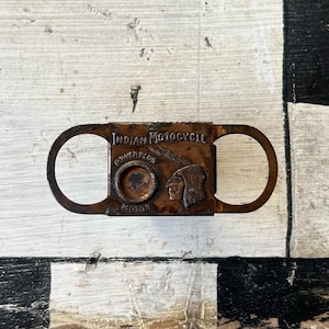 C. 1920&#39;s Indian Motorcycles Advertising Cigar Cutter.