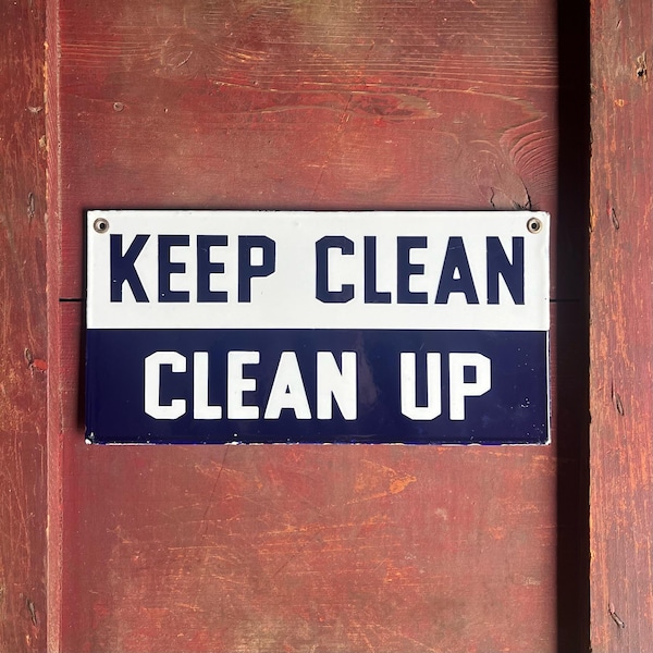 Workplace Clean up Signs - Etsy