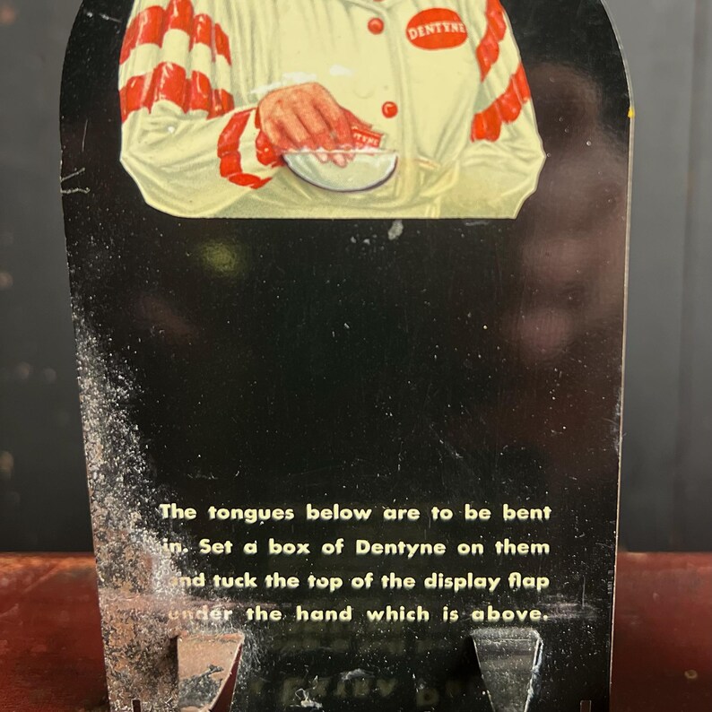 1930s Dentyne Gum Store Display • Tin Litho Counter Top Sale Display ...