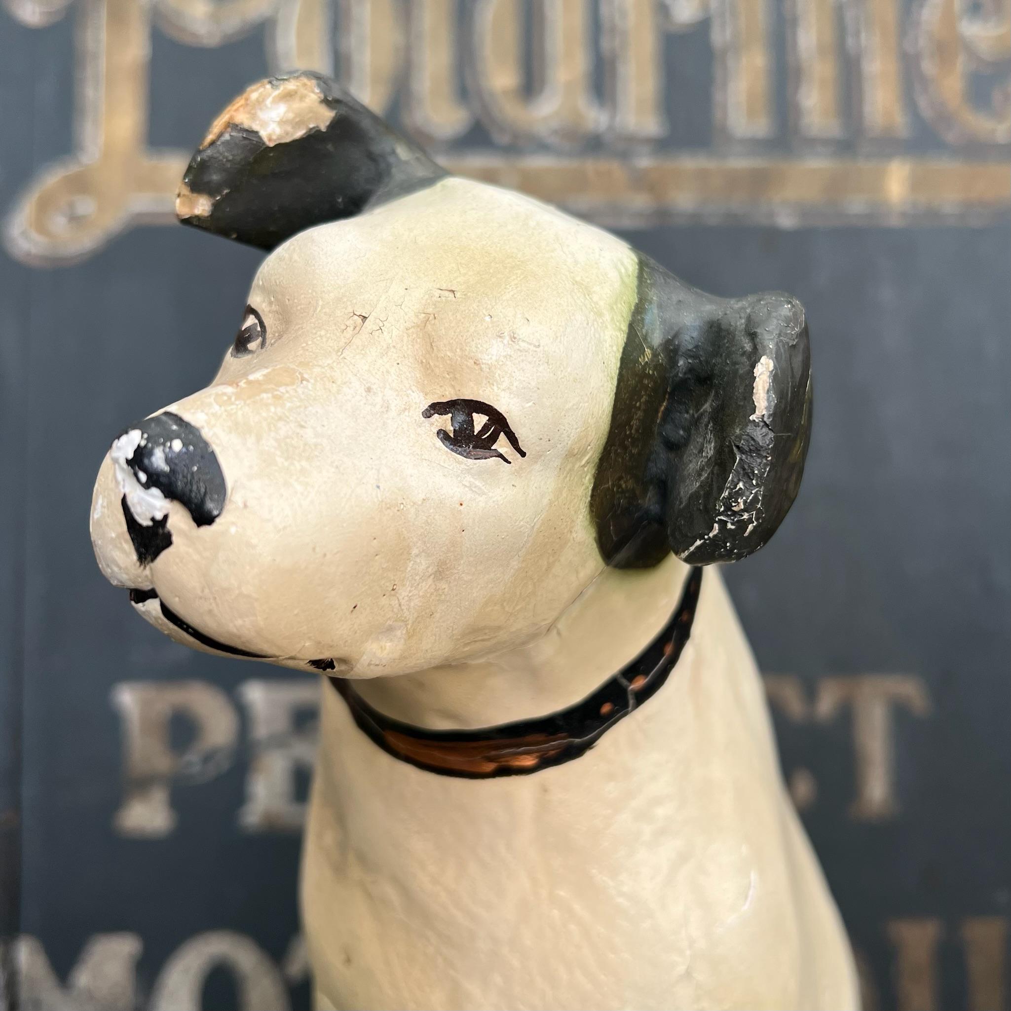 Rca Nipper Dog Statue - Etsy